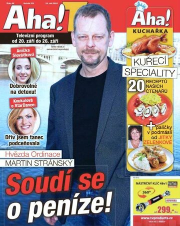 Obálka e-magazínu AHA! Tv - 19.9.2019