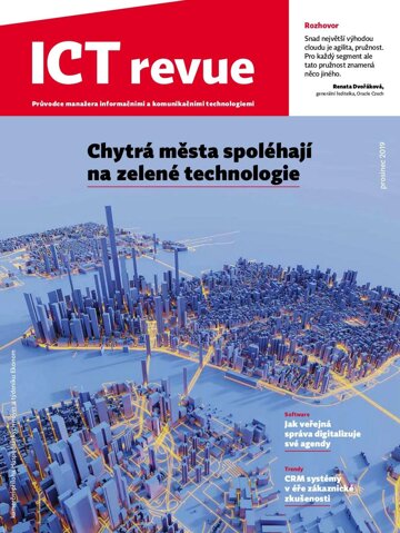Obálka e-magazínu Ekonom 50 - 12.12.2019 příloha ICT revue