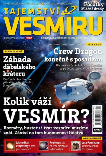 Obálka e-magazínu Tajemství Vesmíru 7-8/2020