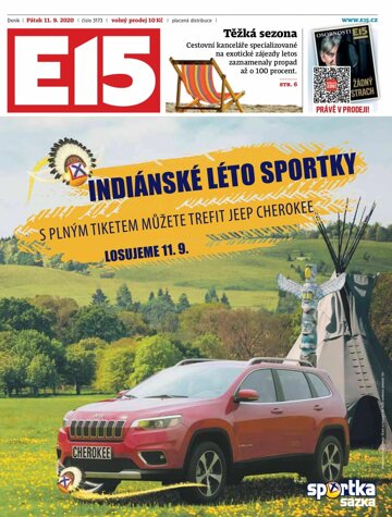 Obálka e-magazínu E15 11.9.2020