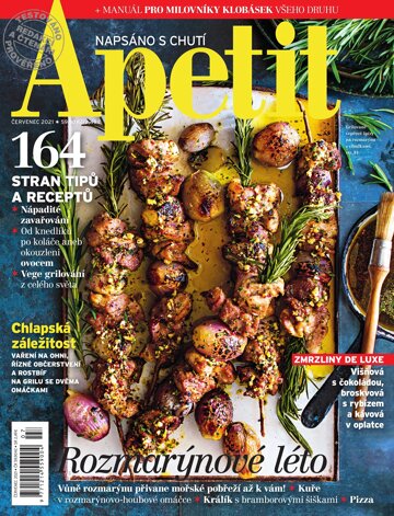 Obálka e-magazínu Apetit 7/2021