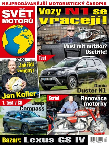 Obálka e-magazínu Svět motorů 25/2021