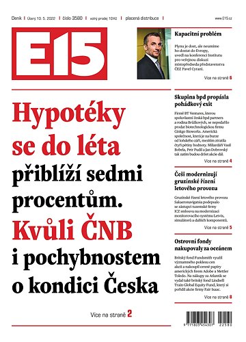 Obálka e-magazínu E15 10.5.2022