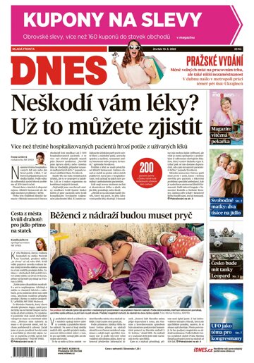 Obálka e-magazínu MF Dnes 19.5.2022