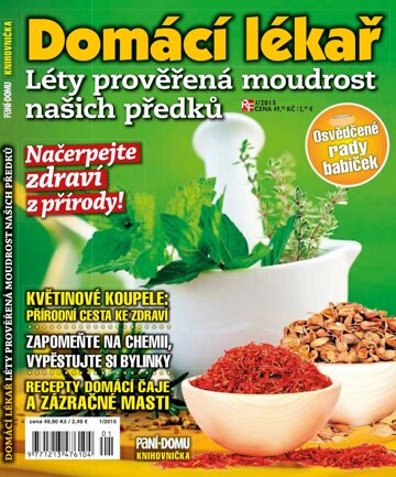 Obálka e-magazínu Knihovnička Paní domu - Domácí lékař 1/15