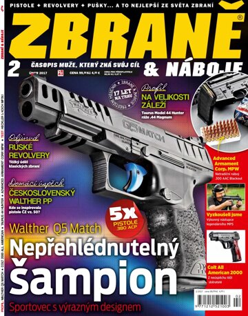 Obálka e-magazínu Zbraně & náboje 2/17