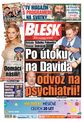 Obálka e-magazínu Blesk 23.11.2023