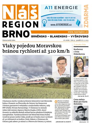 Obálka e-magazínu Náš Region - Brno 51/2023