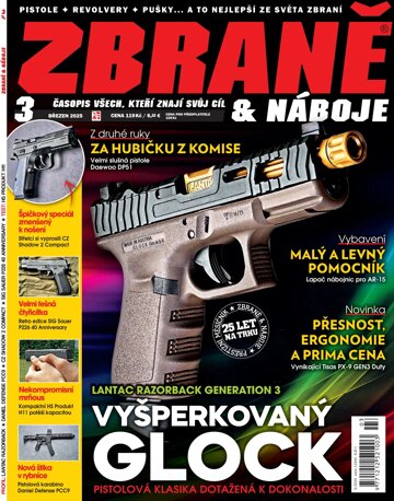 Obálka e-magazínu Zbraně & náboje 3/2025