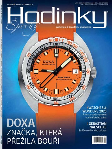 Obálka e-magazínu Hodinky a Šperky 2/2025