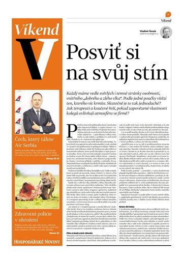 Obálka e-magazínu Hospodářské noviny - příloha Víkend 143 - 25.7.2025 Víkend