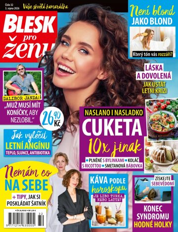 Obálka e-magazínu Blesk pro ženy 32/2026