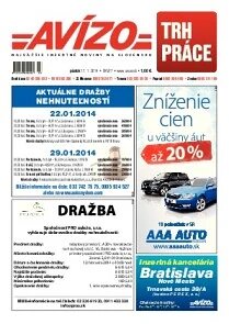 Obálka e-magazínu Avízo 7 (17.1.2014)