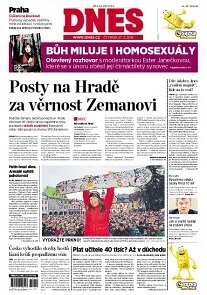 Obálka e-magazínu MF Dnes 27.2.2014