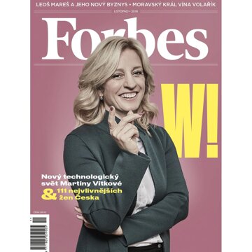 Obálka audioknihy Forbes listopad 2018