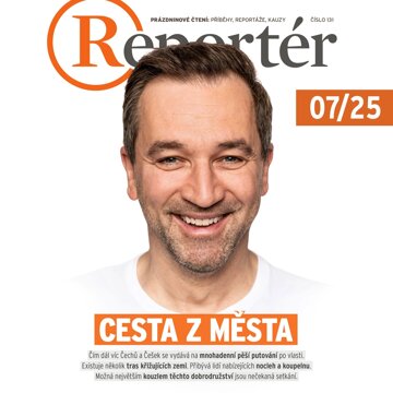 Obálka audioknihy Reportér červenec 2025