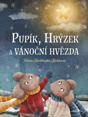 Obálka knihy Pupík, Hrýzek a vánoční hvězda