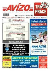 Obálka e-magazínu Avízo 82 (11.7.2014)