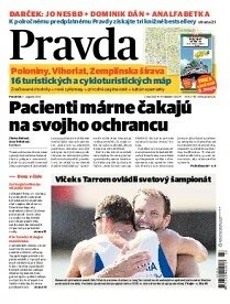 Obálka e-magazínu Pravda 11. 8. 2014