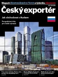 Obálka e-magazínu Ekonom 39 - 25.9.2014 - příloha Český exportér