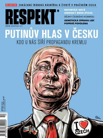 Obálka e-magazínu Respekt 10/2015