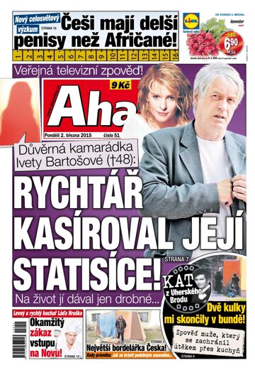 Obálka e-magazínu AHA! 2.3.2015