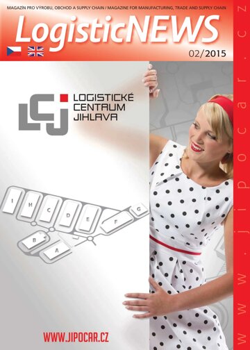 Obálka e-magazínu Logistic News 2/2015