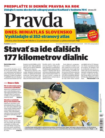 Obálka e-magazínu Pravda 4.7.2016