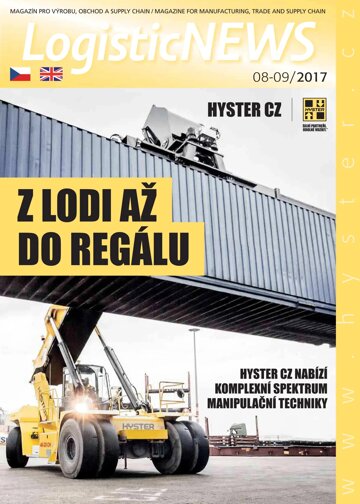 Obálka e-magazínu Logistic News 8-9/2017