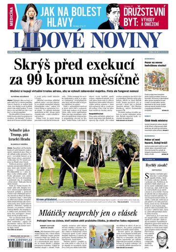 Obálka e-magazínu Lidové noviny 25.4.2018