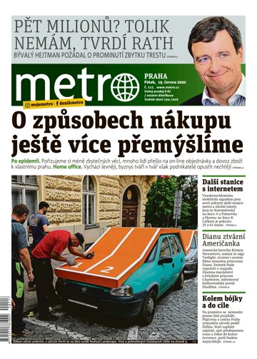 Obálka e-magazínu deník METRO 19.6.2020