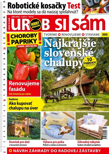 Obálka e-magazínu Urob si sám 6/2021