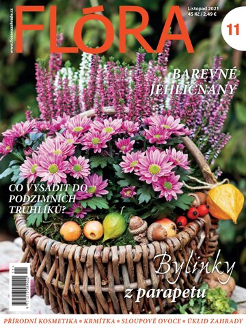 Obálka e-magazínu Flóra 11/2021