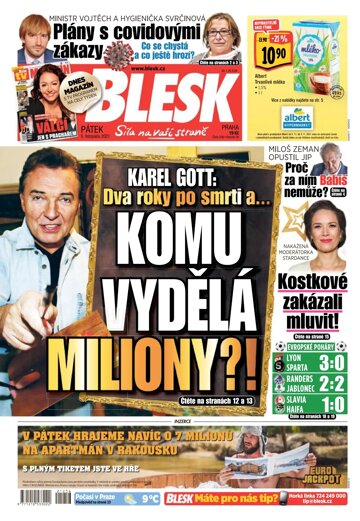 Obálka e-magazínu Blesk 5.11.2021