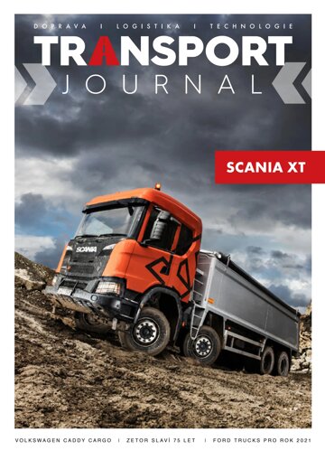 Obálka e-magazínu TRANSPORT Journal 3/2021