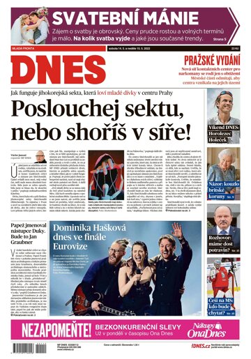 Obálka e-magazínu MF Dnes 14.5.2022