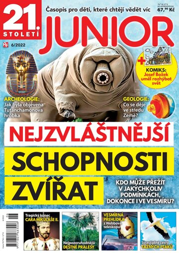 Obálka e-magazínu 21. století JUNIOR 6/22