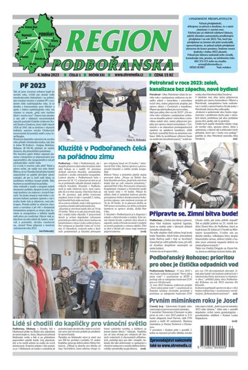 Obálka e-magazínu Region Podbořanska 1/23