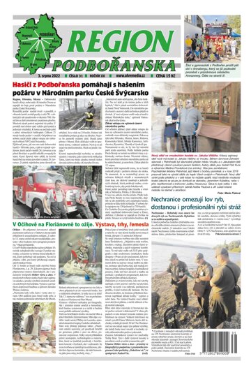 Obálka e-magazínu Region Podbořanska 31/2022