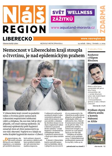 Obálka e-magazínu Náš Region - Liberecko 5/2024