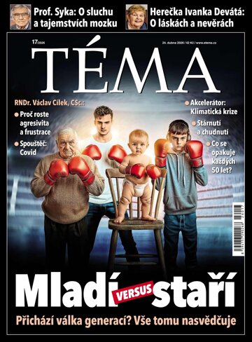 Obálka e-magazínu TÉMA 24.4.2026