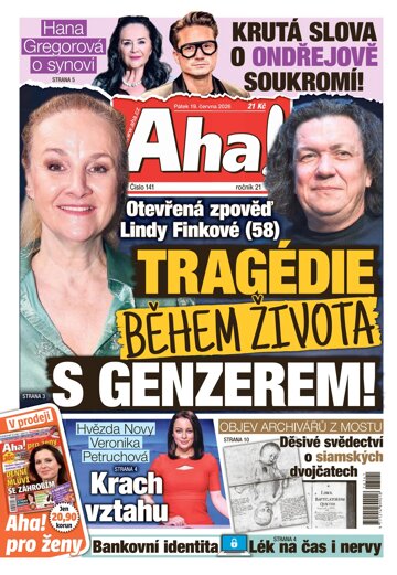 Obálka e-magazínu AHA! 19.6.2026
