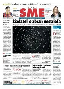 Obálka e-magazínu SME 24.11.2014