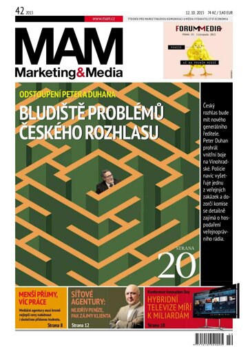 Obálka e-magazínu Marketing & Media 42 - 12.10.2015