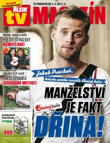 Obálka e-magazínu Blesk Tv magazín - 4.3.2016