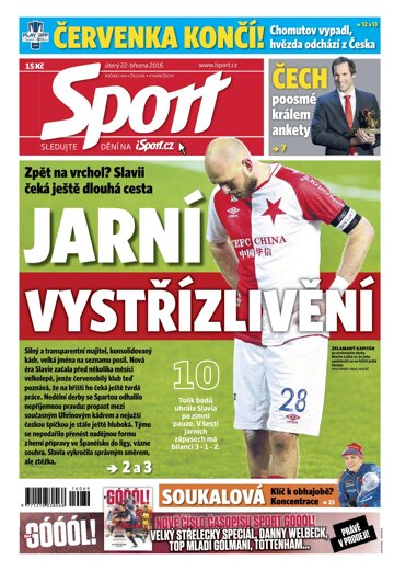 Obálka e-magazínu Sport 22.3.2016