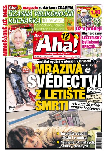 Obálka e-magazínu AHA! 23.3.2016