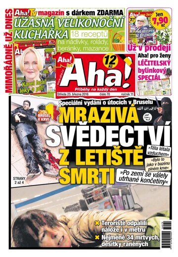 Obálka e-magazínu AHA! 23.3.2016