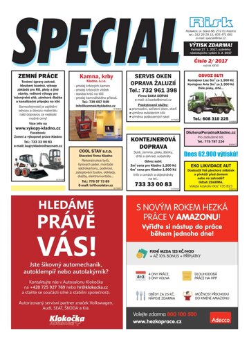 Obálka e-magazínu Special 2/2017