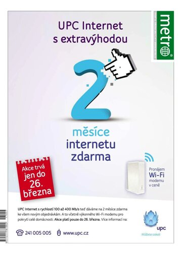 Obálka e-magazínu deník METRO 21.3.2017